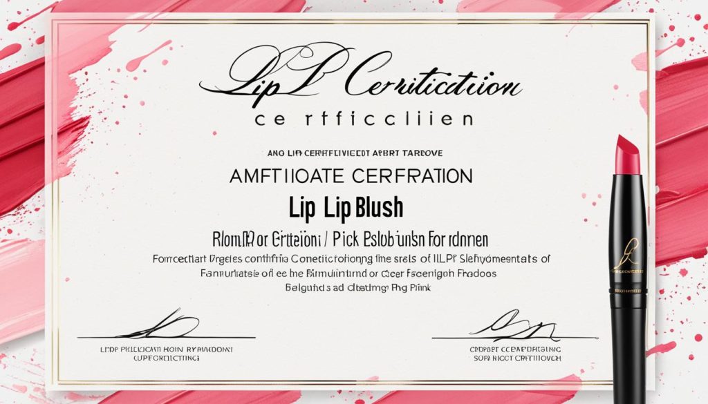lip blush course — illustrative photograph